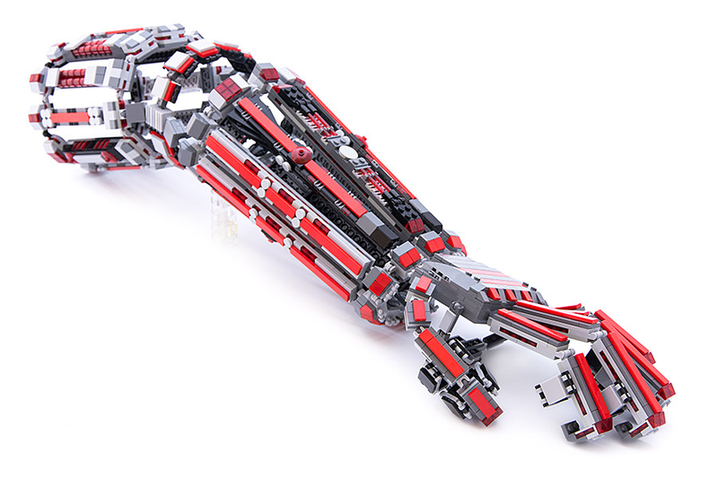 Illustration for article titled Someone send this man some LEGO so he can make a full-body exoskeleton